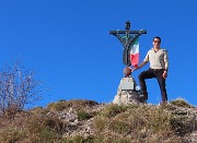 63 Alla Croce del Pizzo Rabbioso (1132 m) la mia prima volta